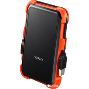 Жорсткий диск Apacer AC630 1TB 5400rpm 8MB AP1TBAC630T-1 2.5" USB 3.1 External Orange надійний