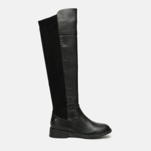 Чоботи XTI Pu Combined Ladies Boots 48480 39 24.5 см Чорні (8434739180672)