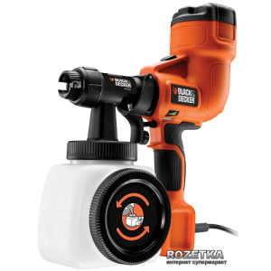 Фарборозпилювач Black+Decker HVLP200 краща модель в Кривому Розі