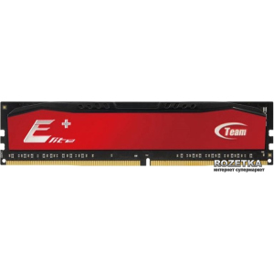 Оперативна пам'ять Team Elite Plus DDR3-1600 4096MB PC-12800 Red (TPRD34G1600HC1101) ТОП в Кривому Розі