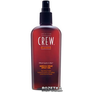 Спрей-гель для волосся American Crew Medium Hold Spray Gel середньої фіксації 250 мл (738678151846) ТОП в Кривому Розі