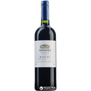 Вино Errazuriz Estate Merlot червоне сухе 0.75 л 13.5% (5010203004267) краща модель в Кривому Розі