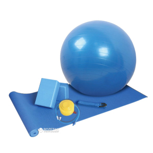 Набор для йоги LiveUp Training Set Blue (LS3243) лучшая модель в Кривом Роге