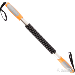 Эспандер LiveUp Power Twister пружинный Black-Orange (LS3161B) ТОП в Кривом Роге