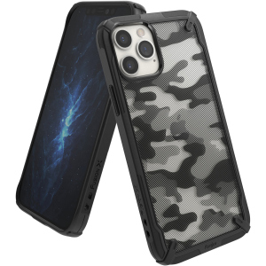 Панель Ringke Fusion X для iPhone 12/12 Pro Camo Black (RCA4790) рейтинг