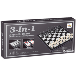 Настольная игра 3 в 1 Vivic SC56810 Шахматы, нарды, шашки (SC56810) надежный