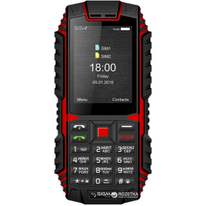 Мобильный телефон Sigma mobile X-treme DT68 Black/Red ТОП в Кривом Роге