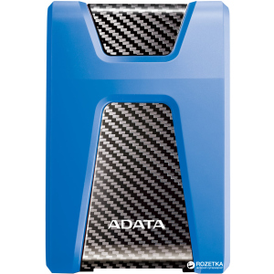 Жесткий диск ADATA DashDrive Durable HD650 2TB AHD650-2TU31-CBL 2.5" USB 3.1 External Blue надежный