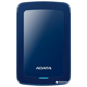 Жесткий диск ADATA DashDrive HV300 1TB AHV300-1TU31-CBL 2.5 USB 3.1 External Slim Blue лучшая модель в Кривом Роге