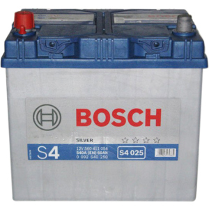 Автомобильный аккумулятор Bosch 6СТ-60 (S4025) 60 Ач (+/-) Asia 540 А (0 092 S40 250) в Кривом Роге