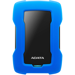 Жорсткий диск ADATA Durable HD330 1TB AHD330-1TU31-CBL 2.5 USB 3.1 External Blue рейтинг