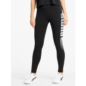 хороша модель Спортивні штани Puma Ess Graphic Leggings 58687501 L Black (4063697212039)