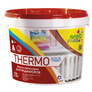 хороша модель Емаль для радіаторів Thermo Aqua Nano farb 0.8 л