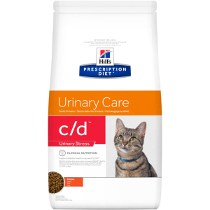 Сухий корм для кішок Hill's PRESCRIPTION DIET c/d Urinary Stress Feline Chicken з ідіопатичним циститом 4 кг (052742284309) краща модель в Кривому Розі