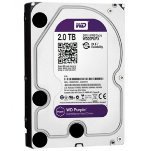 Жорсткий диск Western Digital Purple 2TB WD20PURX (106942) надійний