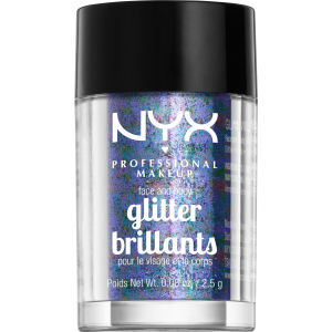 Гліттер NYX Professional Makeup Face & Body Glitter 11 Violet 2.5 г (800897847449) ТОП в Кривому Розі