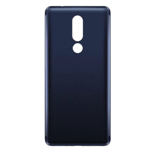 хорошая модель Задняя крышка для Nokia 5.1 (TA-1061/TA-1075), синяя, Tempered Blue, Original