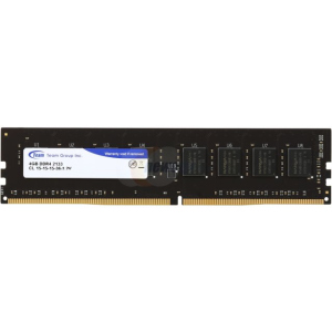 Модуль пам'яті для комп'ютера DDR4 4GB 2133 MHz Elite Black Team (TED44G2133C1501)