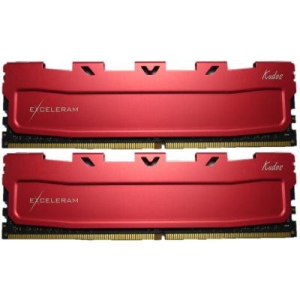 Модуль пам'яті для комп'ютера DDR4 16GB (2x8GB) 3000 МГц Red Kudos eXceleram (EKRED4163016AD)