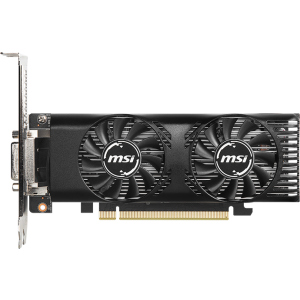 MSI PCI-Ex GeForce GTX 1650 Low Profile OC 4GB GDDR5 (128bit) (1695/8000) (DVI-D, HDMI, DisplayPort) (GTX 1650 4GT LP OC) ТОП в Кривому Розі