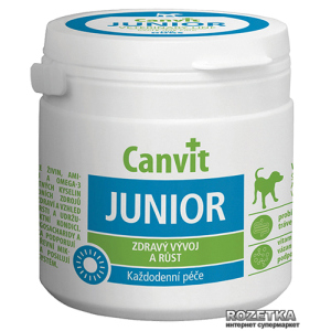 Вітаміно-мінеральний комплекс Canvit Junior для собак таблетки 100 шт (can50720)