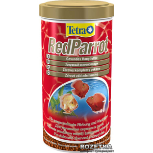 Корм Tetra Red Parrot для аквариумных рыб в гранулах 1 л (4004218114074/4004218199033)