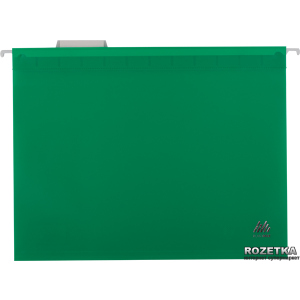 Подвесной файл Buromax А4, пластиковый 12 шт Зеленый (BM.3360-04) лучшая модель в Кривом Роге
