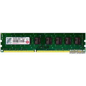 Оперативна пам'ять Transcend DIMM DDR3-1600 8192MB PC3-12800 (TS1GLK72V6H) в Кривому Розі