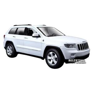 Автомодель Maisto (1:24) 2011 Jeep Grand Cherokee (31205 white) Белый в Кривом Роге