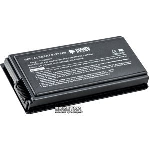 Аккумулятор PowerPlant для Asus F5 Black (11.1V/5200mAh/6Cells) (NB00000015) в Кривом Роге