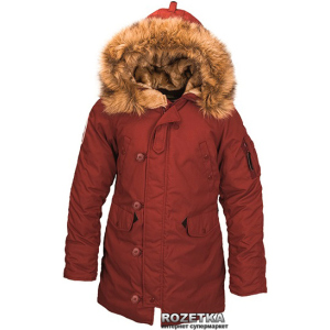 Парку Alpha Industries Altitude W Parka XL Red Ochre ТОП в Кривому Розі