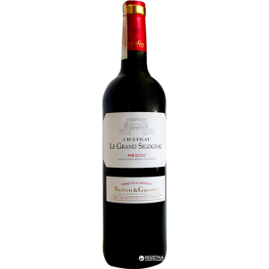 Вино Barton & Guestier Chateau Grand Sigognac красное сухое 0.75 л 12.5% (3035134120109) в Кривом Роге