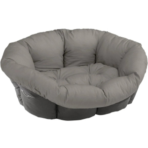 Подушка для собак та кішок Ferplast Sofa' 10 96x71x32 см для лежаків Siesta Deluxe Сіра (82034099) краща модель в Кривому Розі