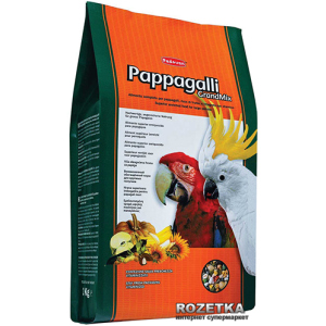 Повседневный корм для крупных попугаев Padovan GrandMix Pappagalli 2 кг (PP00653) в Кривом Роге