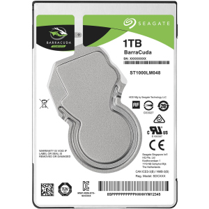 Жорсткий диск Seagate BarraCuda HDD 1TB 5400rpm 128MB ST1000LM048 2.5 SATA III в Кривому Розі