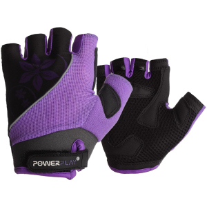 Велоперчатки жіночі PowerPlay 5281D XS Purple (5281D_XS_Purple) краща модель в Кривому Розі