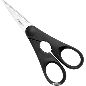 Ножницы кухонные Fiskars Essential с открывалкой 20 см Black (1023820) ТОП в Кривом Роге