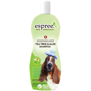 Шампунь Espree Tea Tree & Aloe Shampoo с маслом чайного дерева для собак 591 мл (e00387) лучшая модель в Кривом Роге