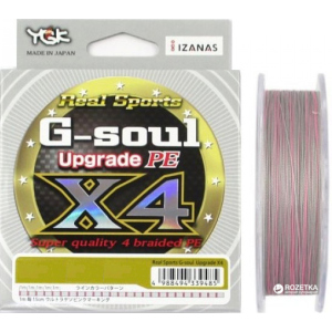 Шнур YGK G-Soul X4 Upgrade 150 м 0.185 мм 1.2 кг/20 lb Серый (55450112) рейтинг