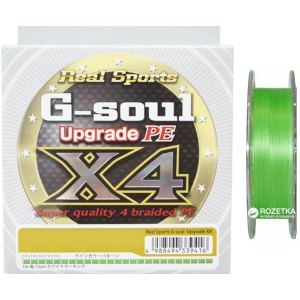 Шнур YGK G-Soul X4 Upgrade 100 м 0.074 мм 0.2 кг/4 lb (55450131) краща модель в Кривому Розі