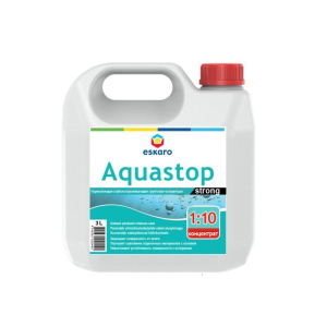 Грунтовка-концентрат ESKARO AQUASTOP STRONG вологоізоляційна 3л в Кривому Розі