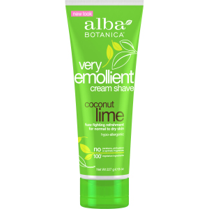 Смягчающий крем для бритья Alba Botanica Very Emollient Кокос и Лайм 227 г (724742003418) в Кривом Роге