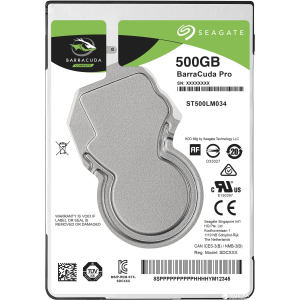 Жесткий диск Seagate Barracuda Pro 500GB 7200prm 128MB ST500LM034 2.5" SATA III