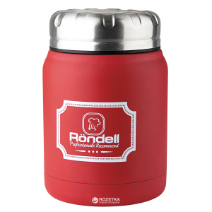 Термос харчовий Rondell Picnic 0.5л Red (RDS-941) краща модель в Кривому Розі