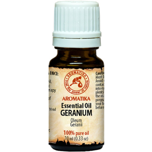 Эфирное масло гераниевое Ароматика Geranium Essential Oil 10 мл (4820177020962) лучшая модель в Кривом Роге