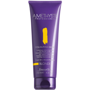 Маска окрашивающая Farmavita Amethyste Blonde Mask для оттенков блонда 250 мл (8022033016270) лучшая модель в Кривом Роге