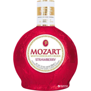 Ликер Mozart Cream Strawberry 0.5 л 15% (9013100003490) лучшая модель в Кривом Роге