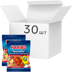 Упаковка конфет жевательных HARIBO Starmix 80 г х 30 шт (9002975727112) лучшая модель в Кривом Роге