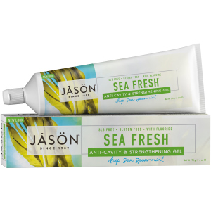 Гелевая зубная паста Jason против зубного камня Sea Fresh с коэнзимом Q10 170 г (078522015307) ТОП в Кривом Роге