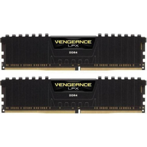 Модуль пам&яті для комп&ютера DDR4 16GB (2x8GB) 3600 MHz Vengeance LPX Black CORSAIR (CMK16GX4M2D3600C18) лучшая модель в Кривом Роге